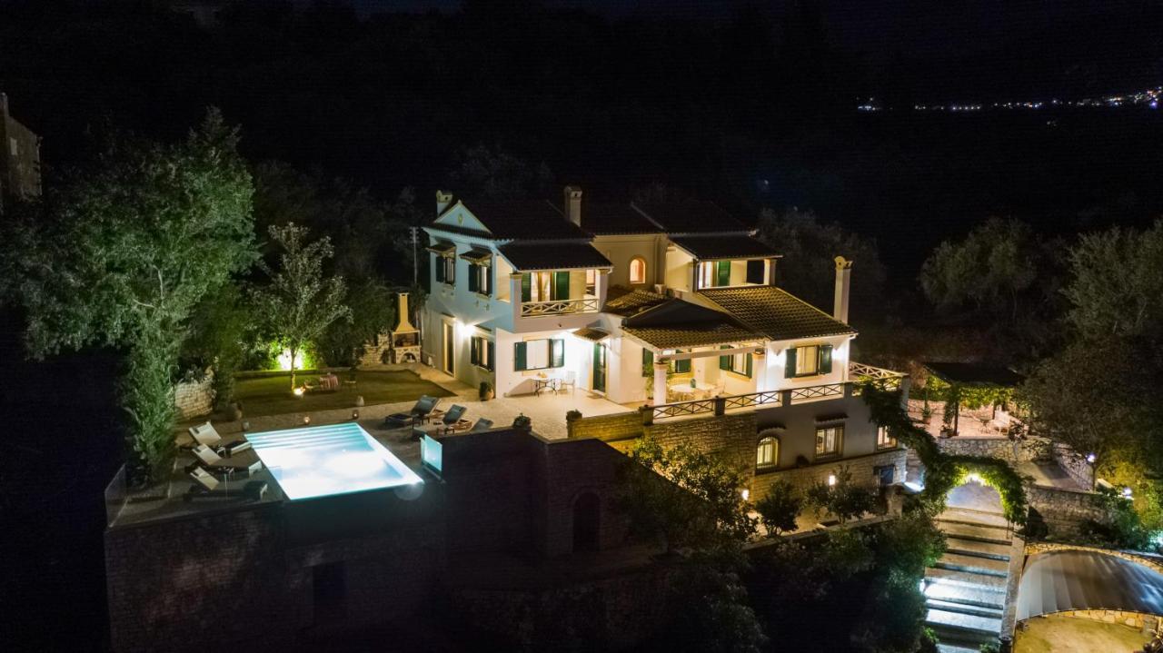 Villa Magnolia Corfu เปรามา ภายนอก รูปภาพ