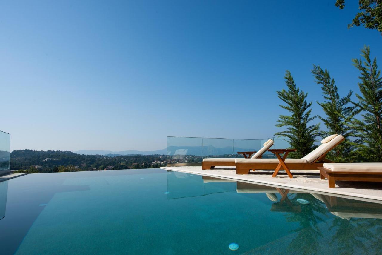 Villa Magnolia Corfu เปรามา ภายนอก รูปภาพ