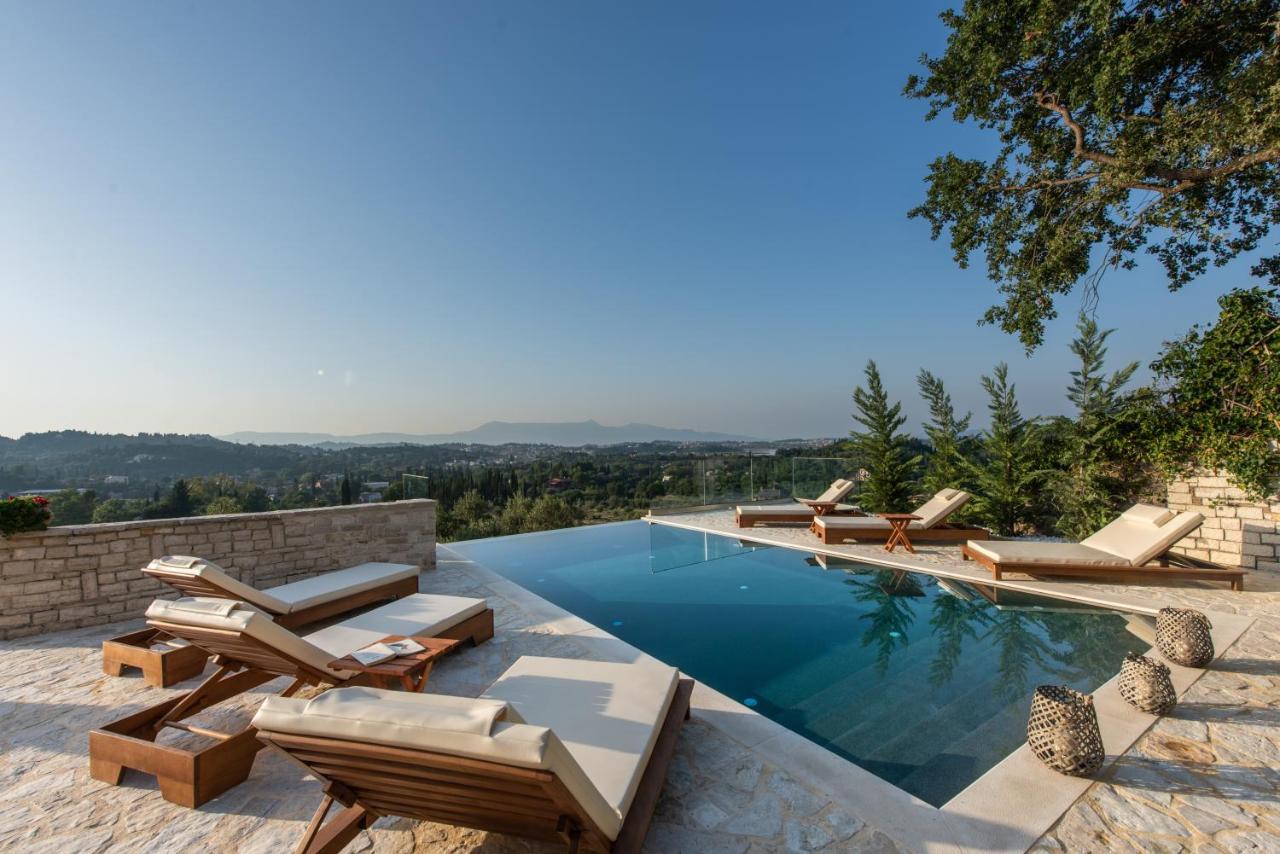 Villa Magnolia Corfu เปรามา ภายนอก รูปภาพ