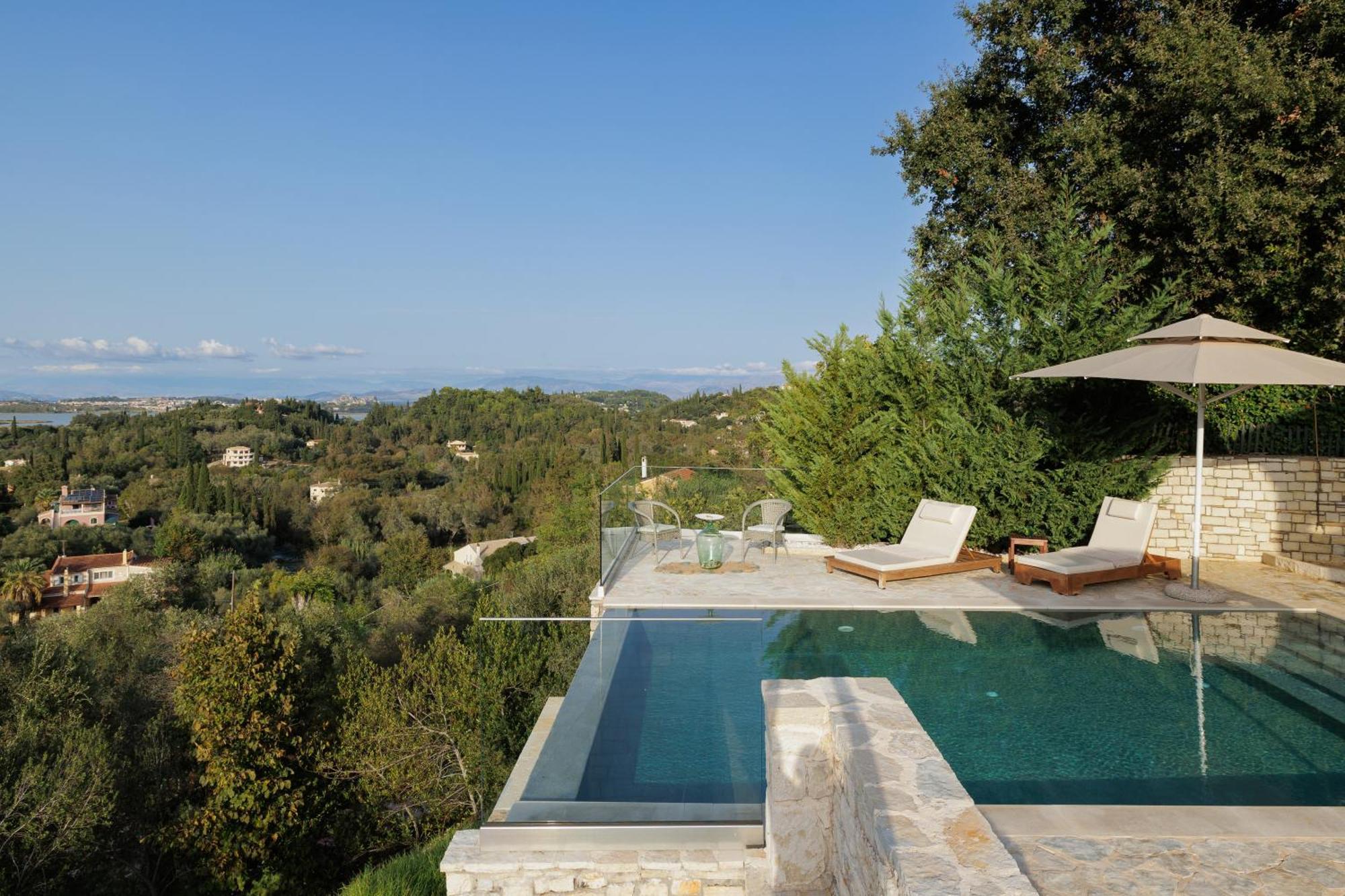 Villa Magnolia Corfu เปรามา ภายนอก รูปภาพ