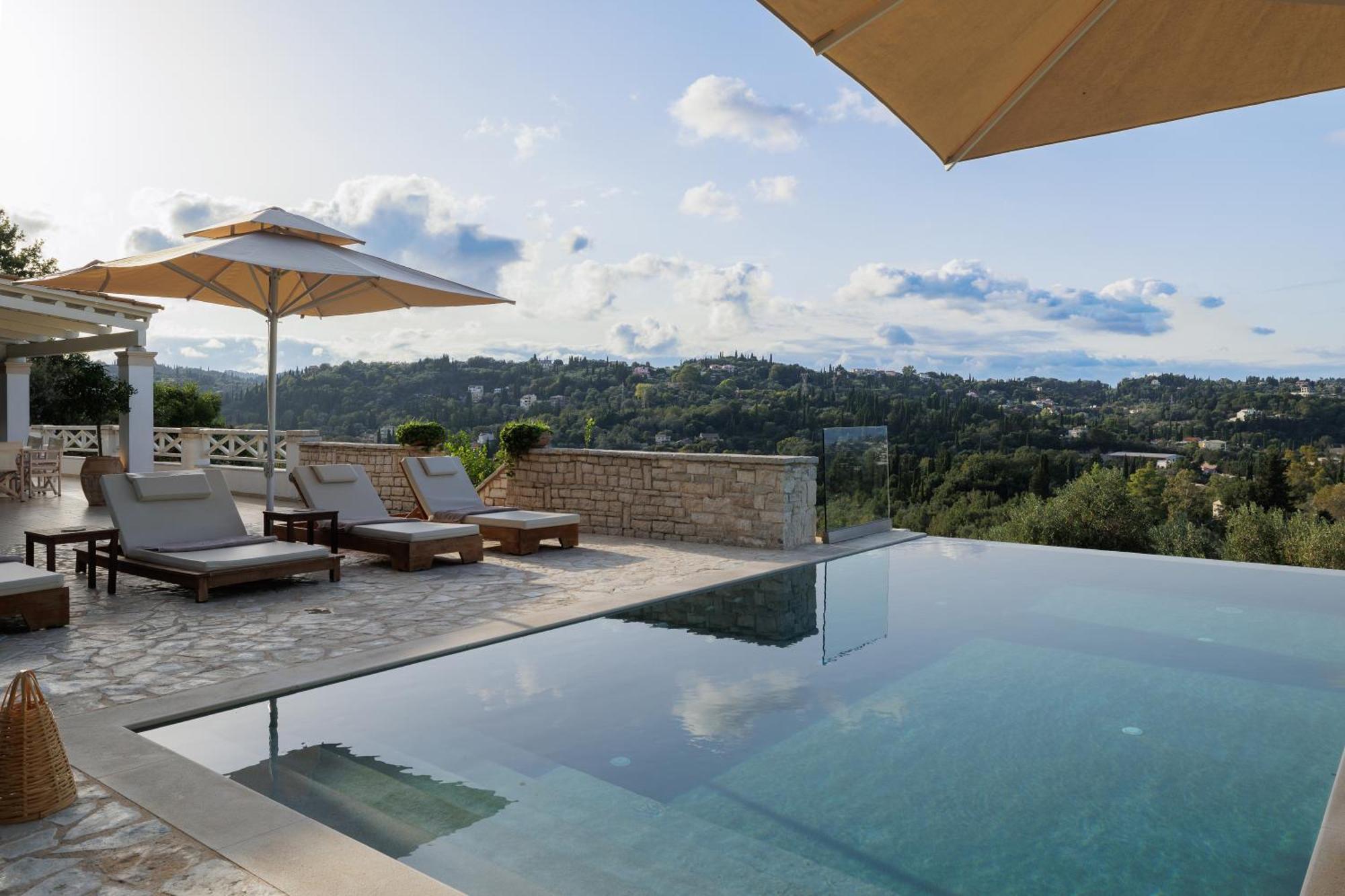 Villa Magnolia Corfu เปรามา ภายนอก รูปภาพ
